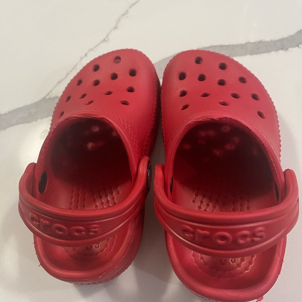 Toddler Classic Clog - Red [Size C6]